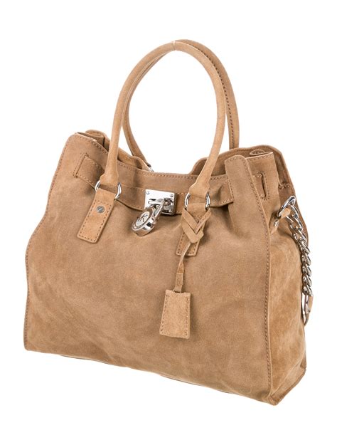 michael kors suede handbags